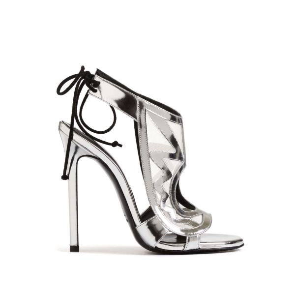 Etty Leon indra women’s metallic heeled sandals Sandals  Luxury Shoes 