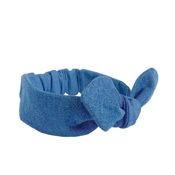 Tanya litkovska Women’s Girl’s Headband in Light Denim Accessories black velvet headband Luxury Shoes 