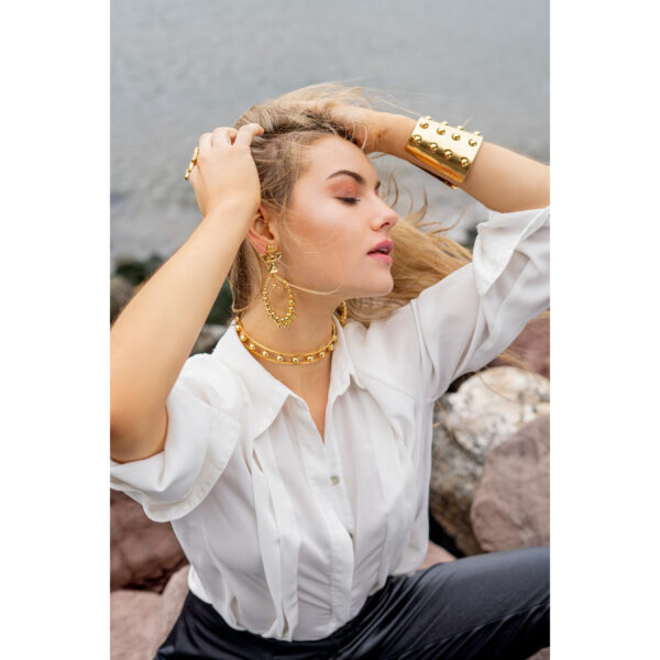 Flor Amazona Chia Cuff, view 2