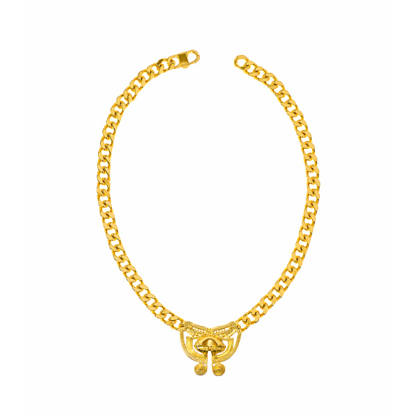 Tayrona Necklace Jewelry gold plated Luxury Shoes 