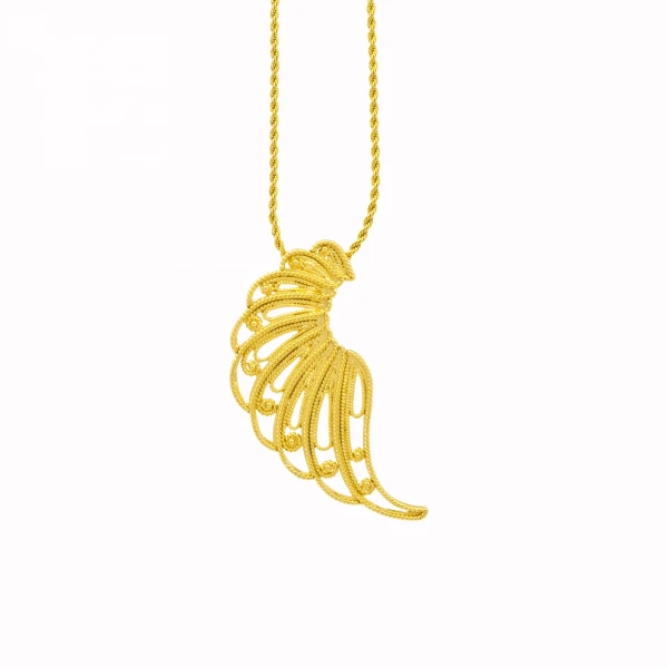 Cristal Party Necklace Jewelry gold plated Luxury Shoes 