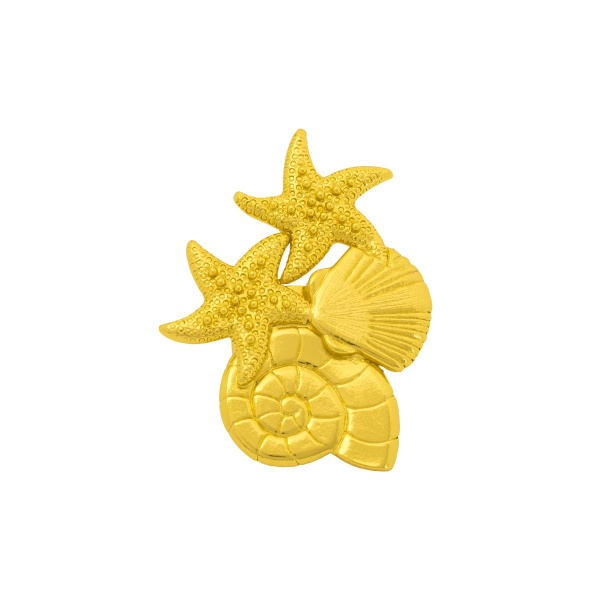Calamari Ring Jewelry gold plated Luxury Shoes 