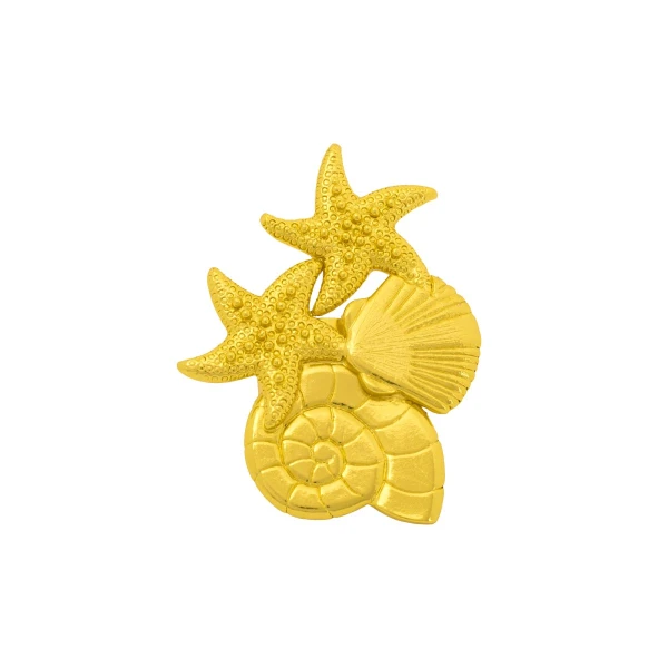 Calamari Ring Jewelry gold plated Luxury Shoes 