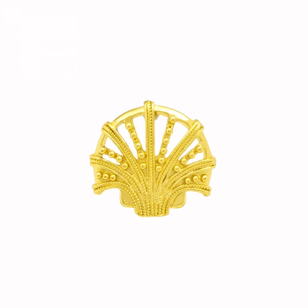 Calamari Ring Jewelry gold plated Luxury Shoes 