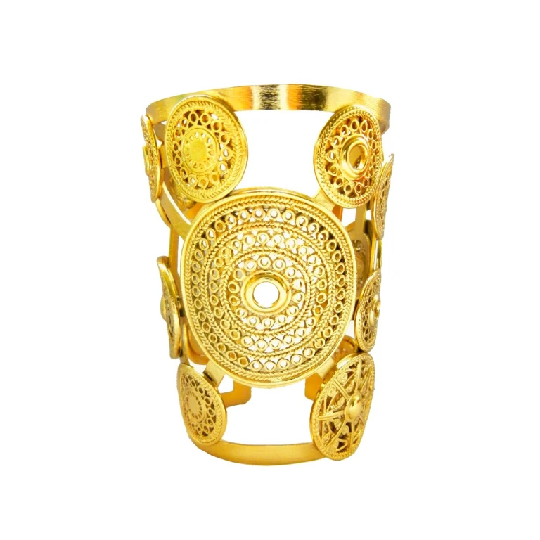 Calamari Ring Jewelry gold plated Luxury Shoes 