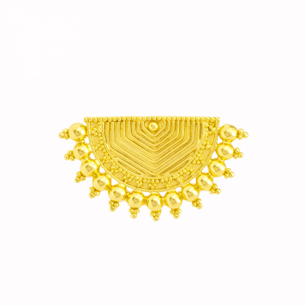 Calamari Ring Jewelry gold plated Luxury Shoes 