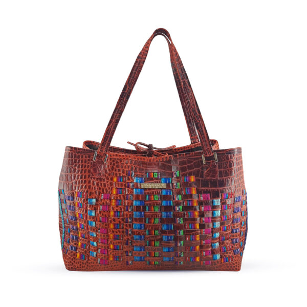 Jacequeline Suriano Netty tote red bag, view 3