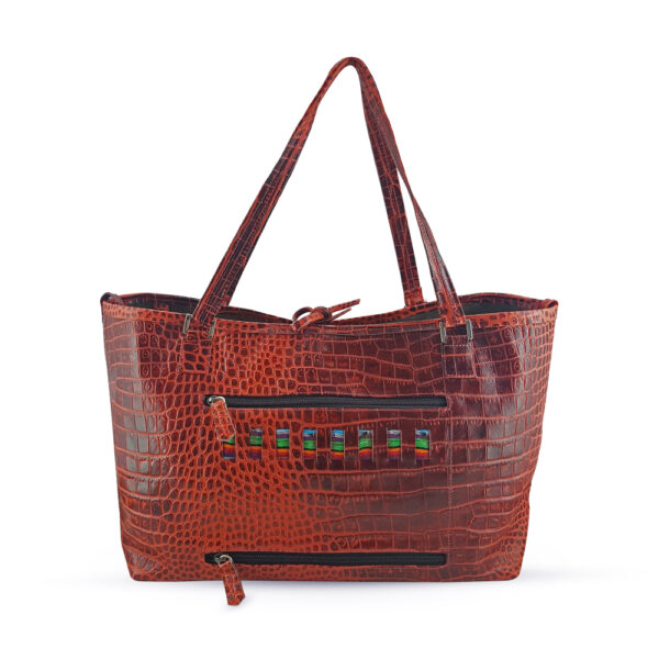 Jacequeline Suriano Netty tote red bag, view 2