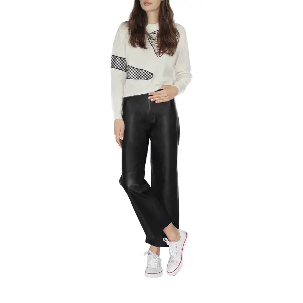MLML women’s katy culotte leather pants Clothing leather goods Luxury Shoes 