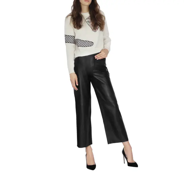 MLML women’s katy culotte leather pants Clothing leather goods Luxury Shoes 