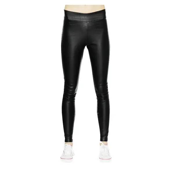 MLML women’s lola classic leather leggings – L   Luxury Shoes 