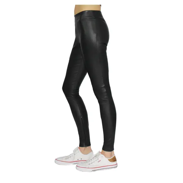 MLML women’s lola classic leather leggings – L   Luxury Shoes 