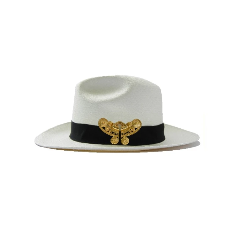 Flor Amazona women’s serpientes short wing straw Panama hat Accessories hair accessories Luxury Shoes 