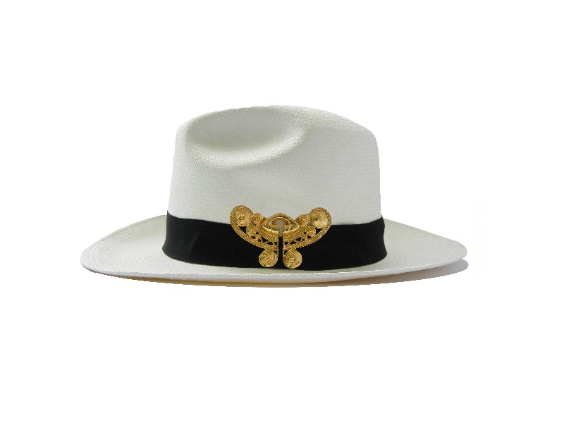 Flor Amazona women’s serpientes short wing straw Panama hat Accessories hair accessories Luxury Shoes 
