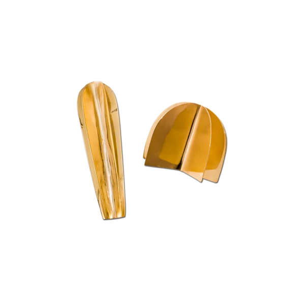Alejandra de Coss women´s opuntia gold plated earrings Earrings contemporary jewellery Luxury Shoes 