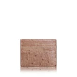 Ostrich Leather Tan Cardholder Accessories Bangkok Bootery Luxury Shoes 