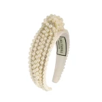 Tanya litkovska Women’s Princess Headband in Pearls & Crystals Accessories black velvet headband Luxury Shoes 