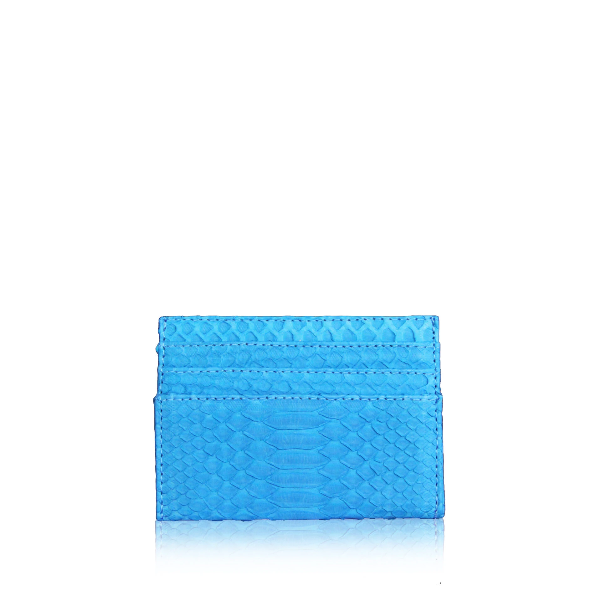 pyhton skin card holder (2) Python Leather Azure Cardholder Accessories Bangkok Bootery Luxury Shoes