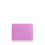pyhton skin card holder (5) Python Leather Cupid Pink Cardholder Accessories Bangkok Bootery Luxury Shoes