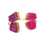 Tanya litkovska Women’s Pink Crab Cuff Bracelet Bracelets black velvet headband Luxury Shoes 