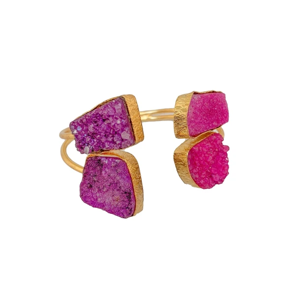 Tanya litkovska Women’s Pink Crab Cuff Bracelet Bracelets black velvet headband Luxury Shoes 