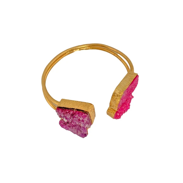 Tanya litkovska Women’s Pink Crab Cuff Bracelet Bracelets black velvet headband Luxury Shoes 