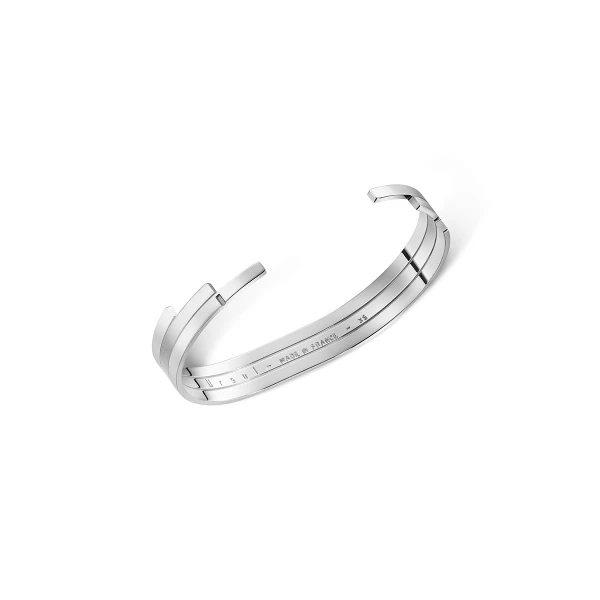 Reverse Metal Bangle Cuffs Bangle Luxury Shoes 