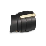 Spartiate Black Leather Cuff Accessories Bracelet Luxury Shoes 