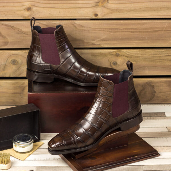  Luxury Handbags by you Exotic Skins Chelsea Boot Classic, view 4
