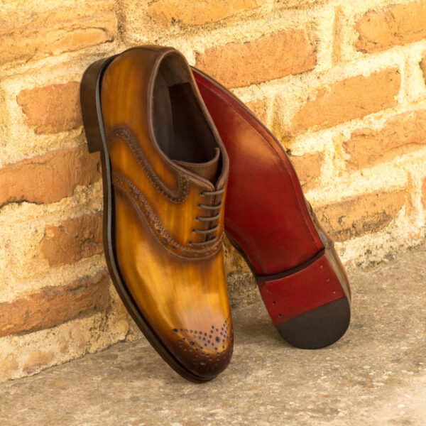  Luxury Handbags by you Hand Made Patina Saddle Woman Shoe, view 4