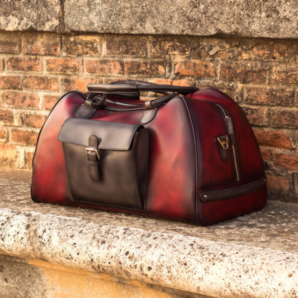  Luxury Handbags by you Luxury Leathergoods Travel Duffle, view 3