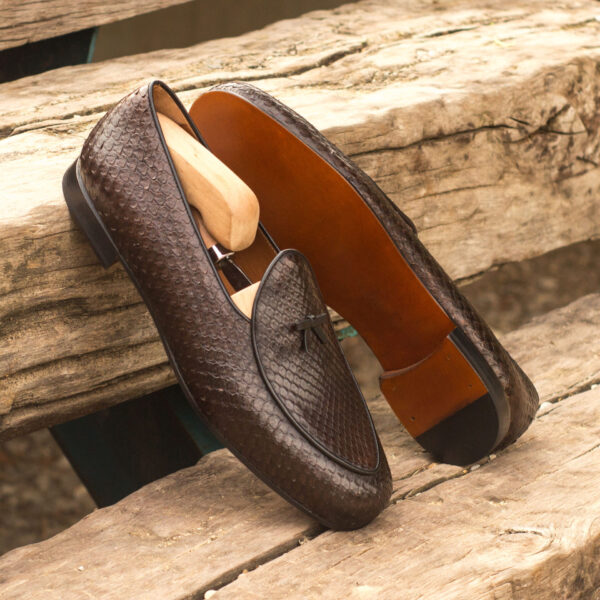  Luxury Handbags by you Exotic Skins Belgian Slipper Shoe, view 4