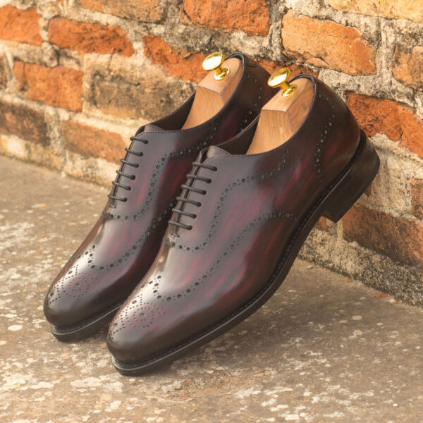  Luxury Handbags by you Hand Made Patina Whole Cut Shoe, view 4
