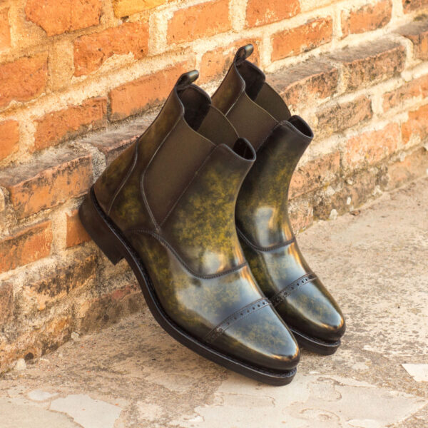  Luxury Handbags by you Hand Made Patina Chelsea Multi Boot, view 4