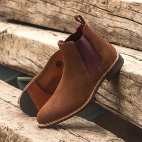  Luxury Handbags by you Mens Dress Chelsea Boot Classic, view 4