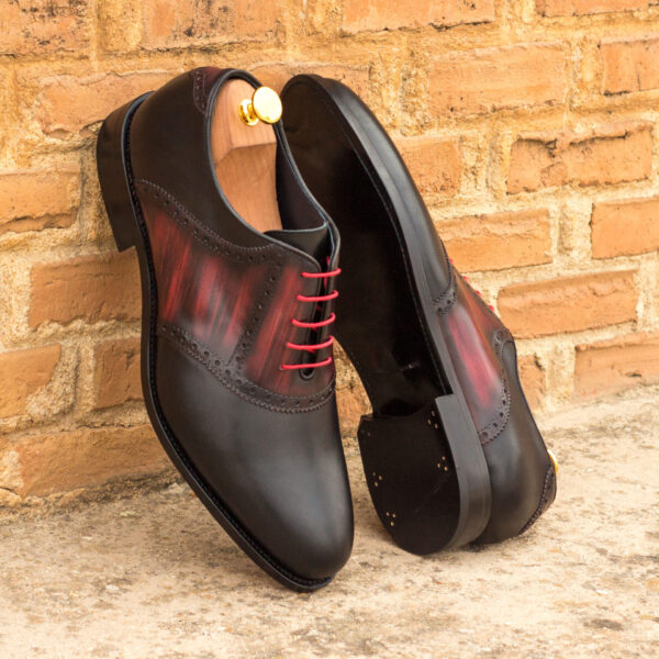  Luxury Handbags by you Hand Made Patina Saddle Shoe, view 4