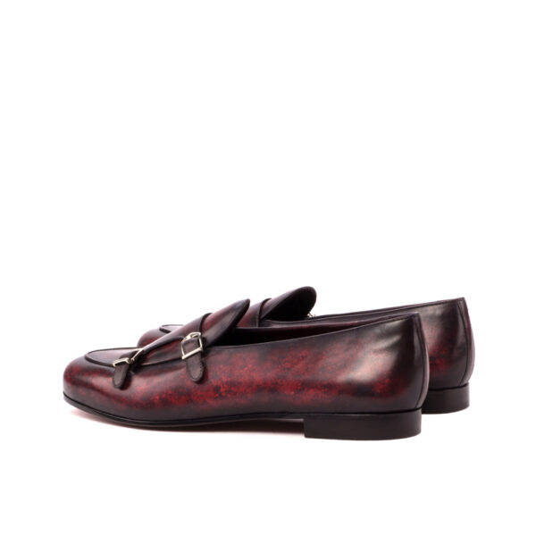  Luxury Handbags by you Burgundy Monk Slipper Shoe, view 2