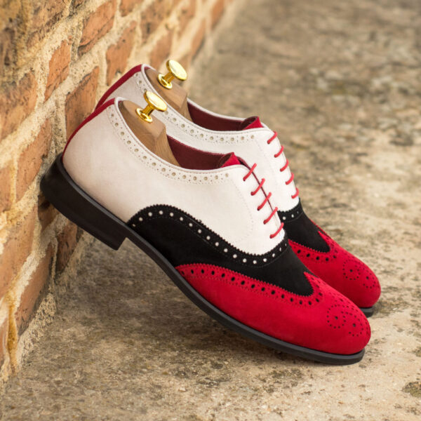  Luxury Handbags by you Mens Dress Full Brogue Shoe, view 4