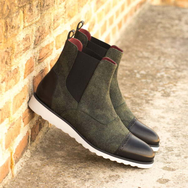  Luxury Handbags by you Mens Dress Chelsea Multi Boot Shoe, view 4