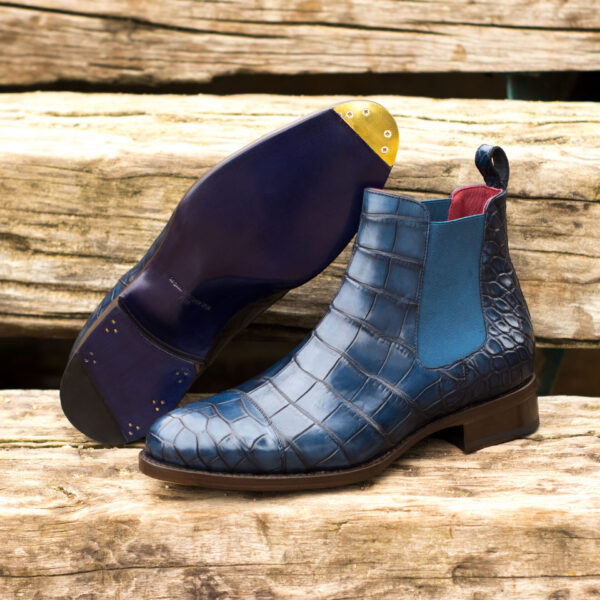  Luxury Handbags by you Exotic Skins Chelsea Boot Classic Shoe, view 4