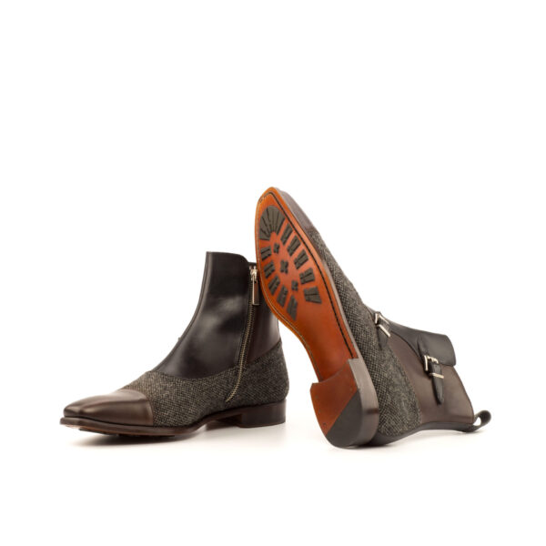  Luxury Handbags by you Mens Dress Octavian Buckle Boot, view 3