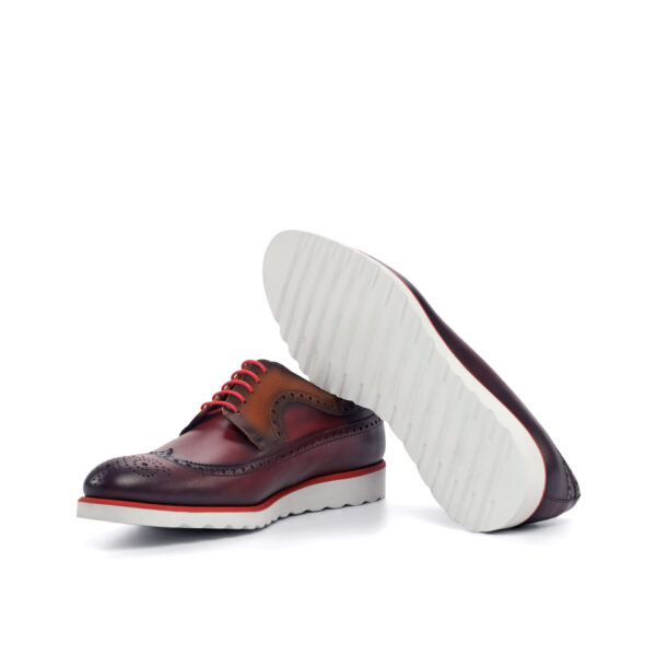  Luxury Handbags by you BURNISHING Longwing Blucher Shoe, view 3