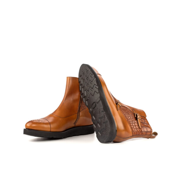  Luxury Handbags by you Goodyear Welted Octavian Buckle Boot, view 3
