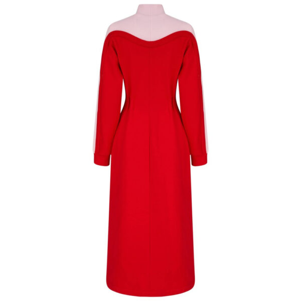 Talented Two colored jersey dress, view 4