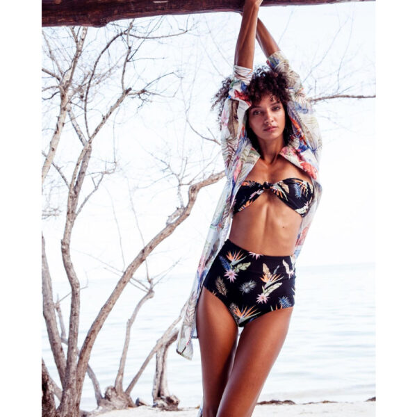 Verdelimon Holbox swimwear top, view 2