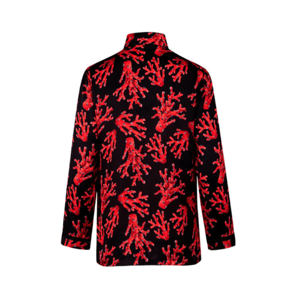 Verdelimon Bali sleepwear shirt, view 3