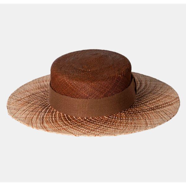 Lina Osorio Earth straw hat, view 2