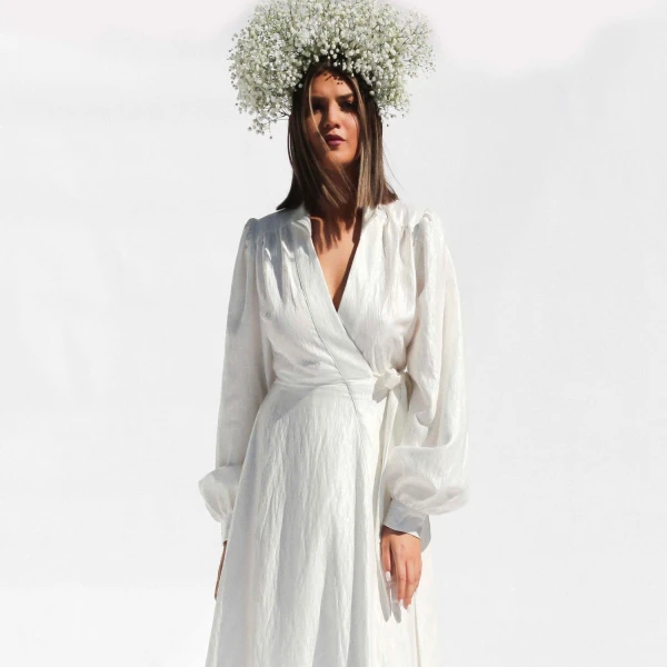 Solid Flare Simon White Gown Clothing Ankle Length Luxury Shoes 