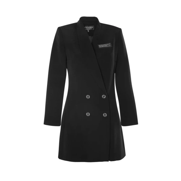 The back up sports wrap nude blazer dress Clothing blazer Luxury Shoes 