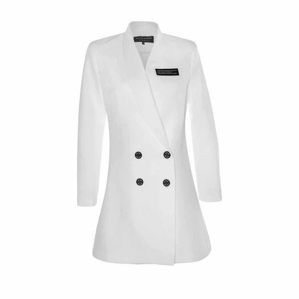 The back up sports wrap nude blazer dress Clothing blazer Luxury Shoes 